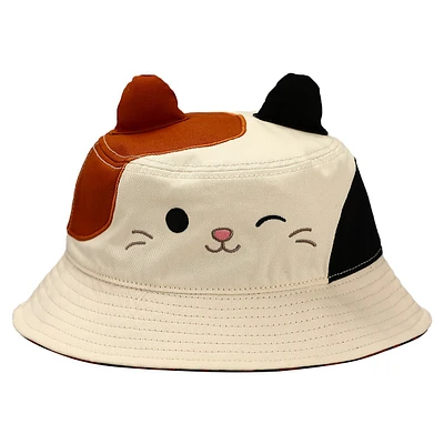 Squishmallows Cam The Cat Womens Bucket Hat With Ears