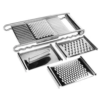 Multi-purpose Slicer And Grater With Removable Attachments