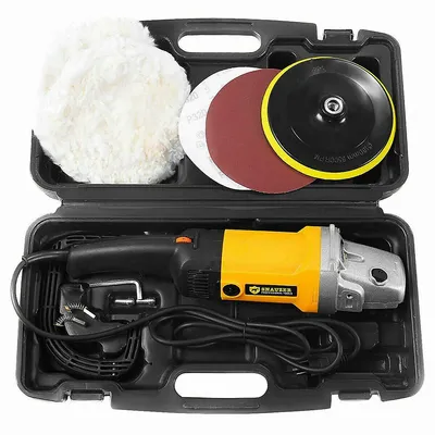 7" Electric 6 Variable Speed Car Polisher Buffer Waxer Sander Detail Boat