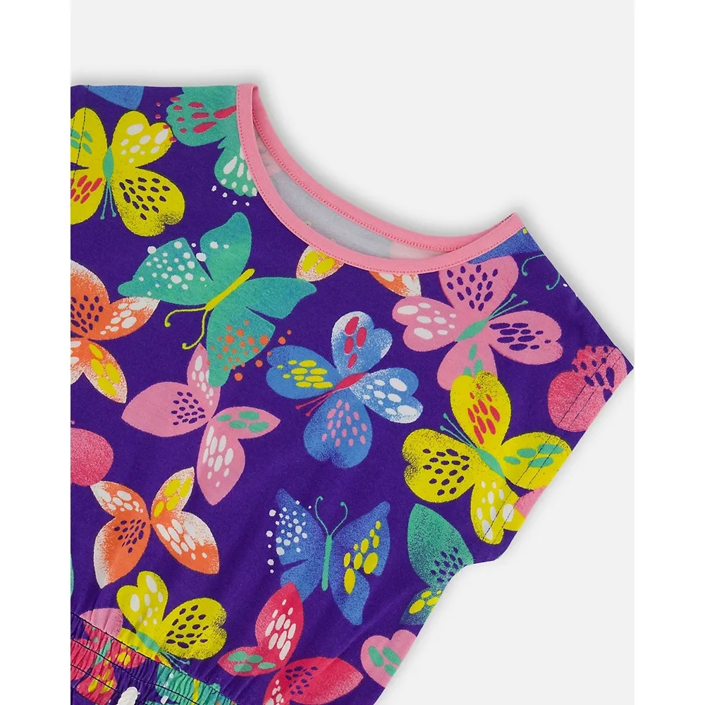 Tunic Printed Colorful Butterflies
