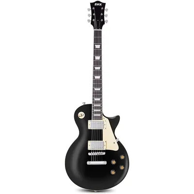 39 Inch Sb Series Electric Guitar, Les Paul-style Kit For Beginner, Intermediate & Pro Players, Solid Mahogany Wood Body, Volume/tone Controls 3-way Pickup