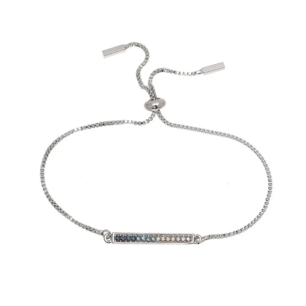 Crystal Detail Adjustable Bracelet