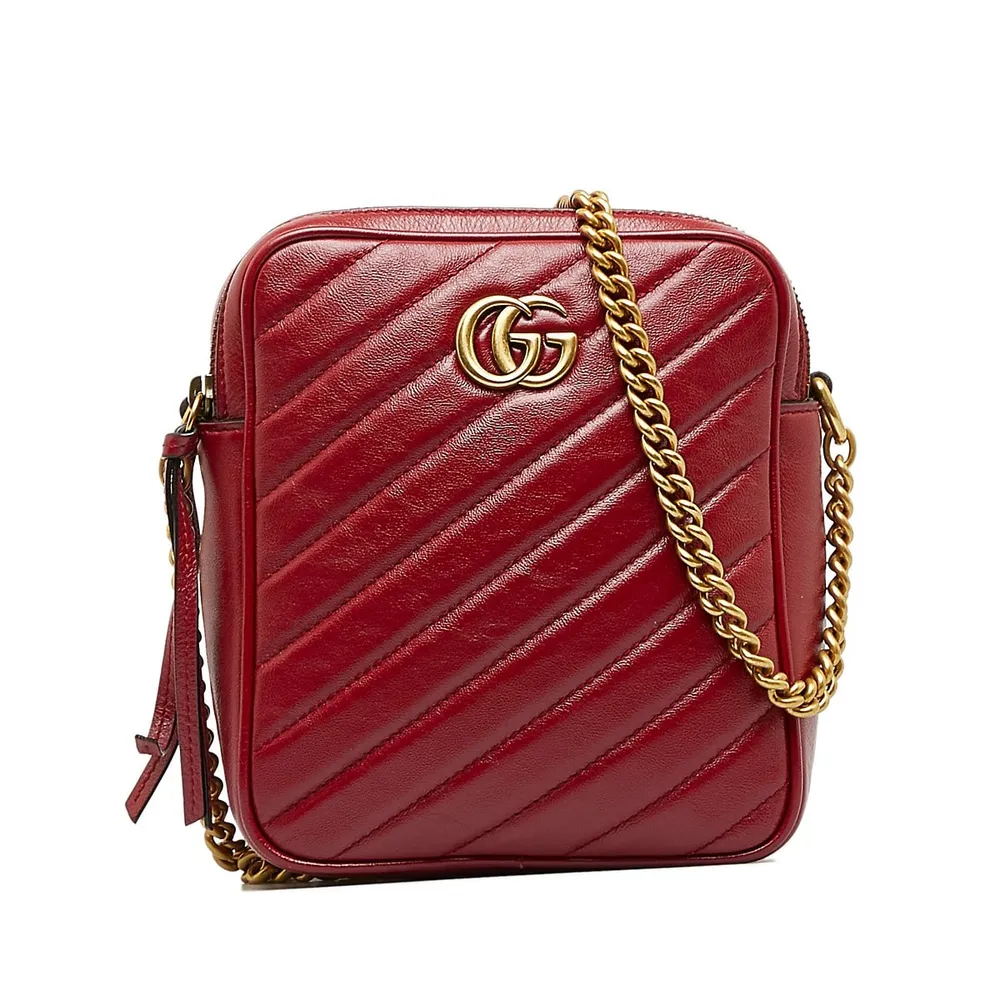 Gucci Pre-Owned Small GG Marmont Camera Bag - Farfetch