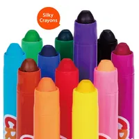 Washable Gel Crayons Set - Silky Crayons, Twist Up And Non-toxic For Toddler Coloring, Arts & Crafts Toy