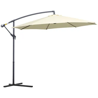10' Deluxe Patio Offset Umbrella