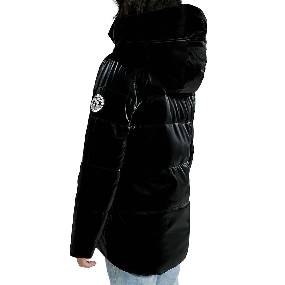 CANMORE - LONG PUFFER COAT – Harricana