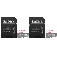 Units Sandisk 32gb Ultra Uhs-i Microsdhc Memory Card With Sd Adapter