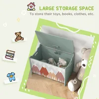 Toy Box With Lid, Chest Storage Organizer
