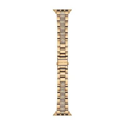 Women's Gold-tone Stainless Steel Band For Apple Watch®, 38mm/40mm/41mm