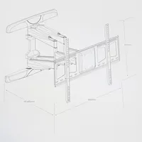 Full-motion Articulating Tv Wall Mount For Tv 42" - 70"