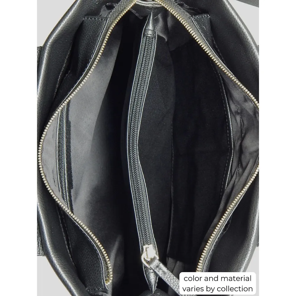 Pebble Leather Shoulder Bag