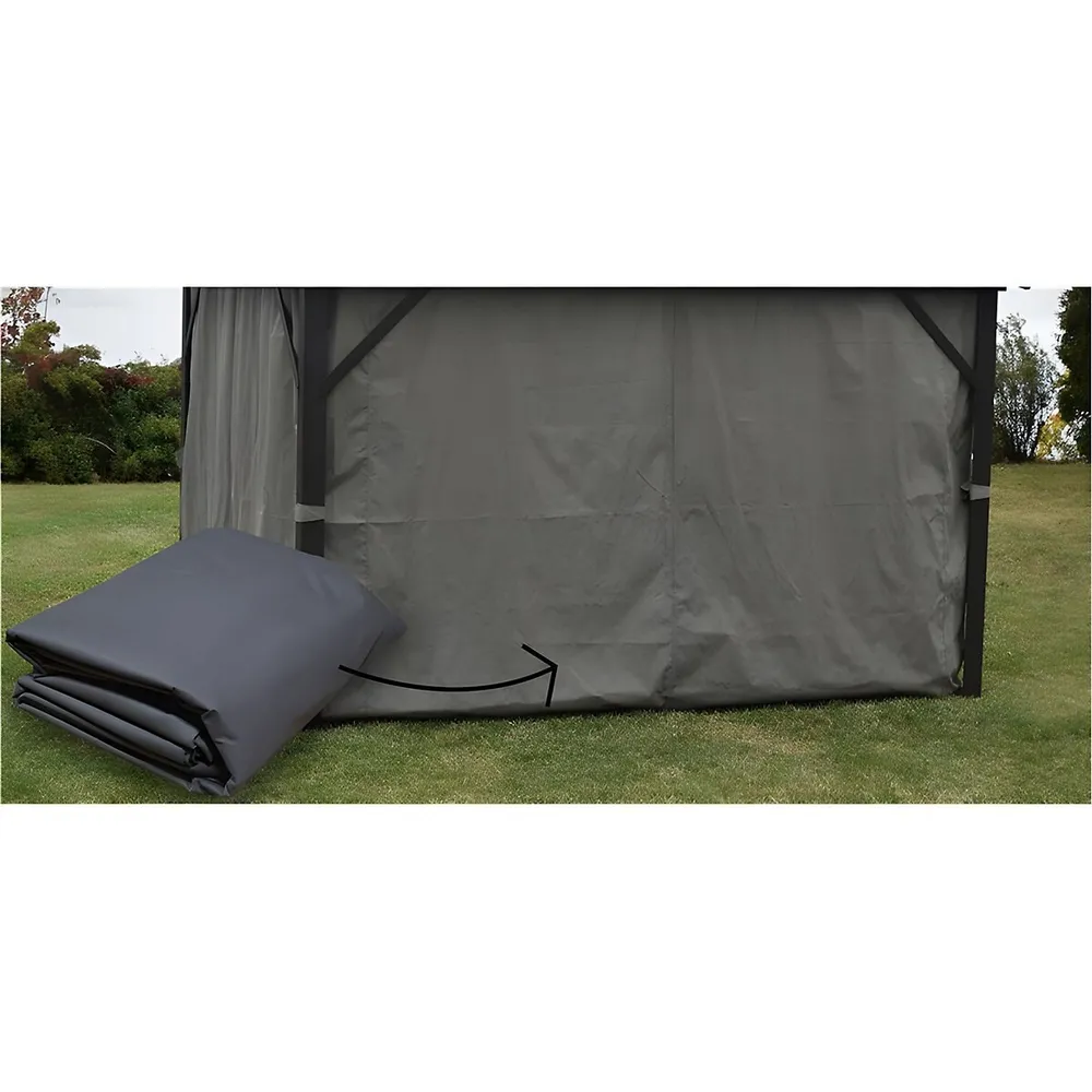 Curtain For Gazebo 12' X 16' , Water Resistant
