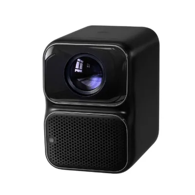 Wanbo TT: Compact Projector l 4K I Auto-Focus l1080 P l HDR 10 l 550ANSI l DOLBY Audio Speakers I Netflix, YouTube, Prime Video & over 200 genuine built-in Apps