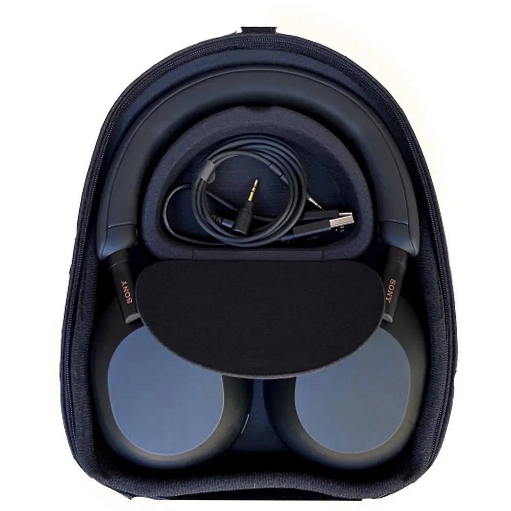 Noise-canceling Wireless Over-ear Headphones (black)