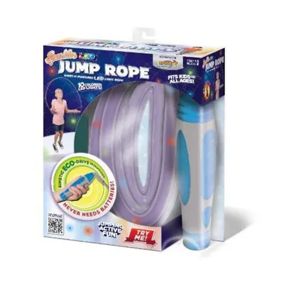 Sparkler Led Jump Rope - Assorted Colours: Red/blue (one Per Order)