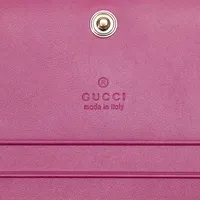 Pre-loved Guccissima Bow Bi-fold Wallet