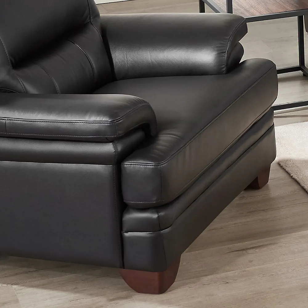 Luxor 44 In. Leather Chair