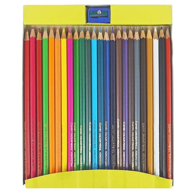 CAMLIN – 24 Bright and Vibrant Colour Pen Shades Drawing Sketching Shading  Art