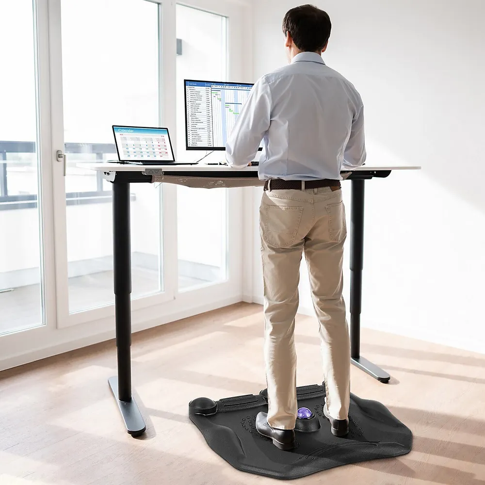 Costway Portable Anti-Fatigue Standing Mat W/Massage Points
