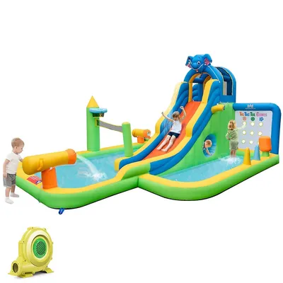 Inflatable Water Slide Giant Park For Kids Backyard Fun