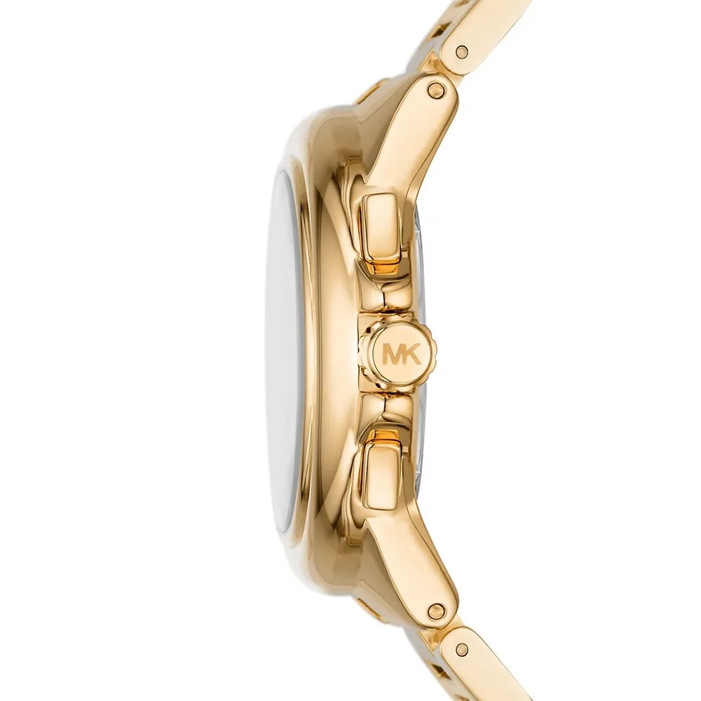 Women's Camille Chronograph, Gold-tone Stainless Steel Watch