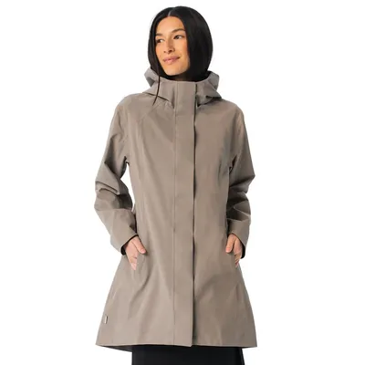 Women's Waterproof Rain Jacket With Adjustable Hood