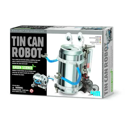 Steam Powered Kids: Tin Can Robot