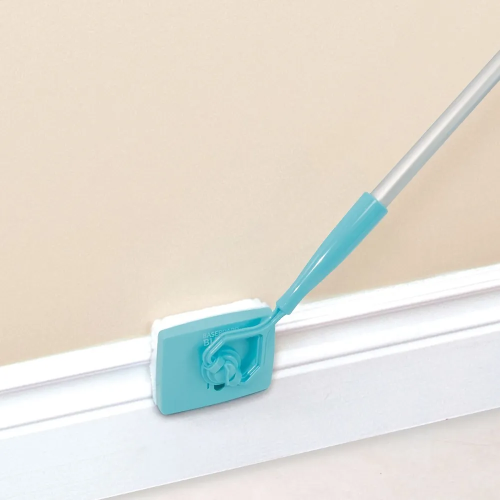 Oxfo Baseboard Buddy Extendable Microfiber Duster - 360 Degree