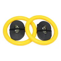 Fitness Equipment Gymnastic Rings, Fitness Rings W/adjustable Buckles Straps