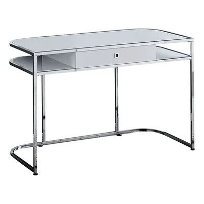 Computer Desk 48" Long / Glossy / Metal