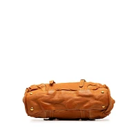 Pre-loved Leather Frame Shoulder Bag