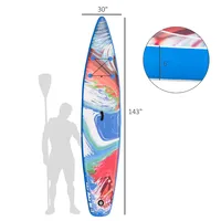 Inflatable Paddle Board, Blue