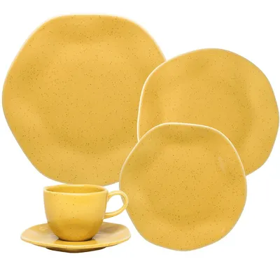 Ryo Passion Fruit 20 Pieces Dinnerware Set Service For 4