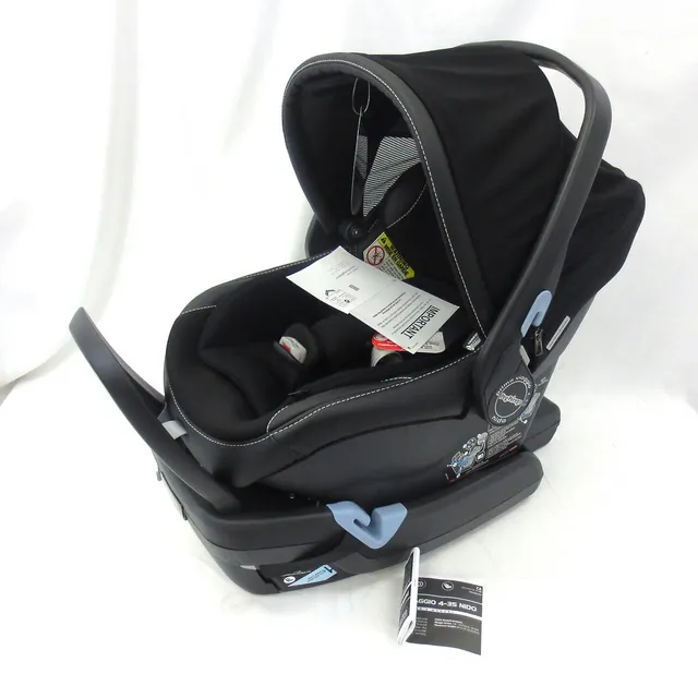 Peg Perego Primo Viaggio 4-35 Nido Infant Car Seat (Eco-Leather) - Licorice