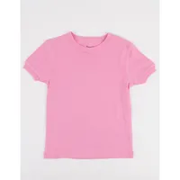 Kids Short Sleeve T-shirt Classic Solid Color