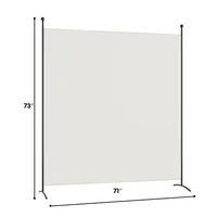 Single Panel Room Divider Privacy Partition Screen For Office Home