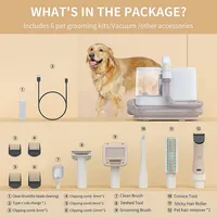 Pet P17 Grooming Kit, Dog Hair Vacuum