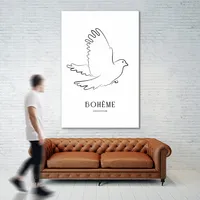 L'oiseau Bohème Wall Art