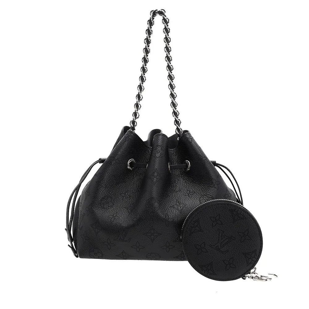 Louis Vuitton Mahina Leather Bella Medium Bucket Bag