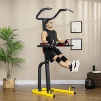 Power Tower Pull-up Stand With Dip Station & Push-up Stand