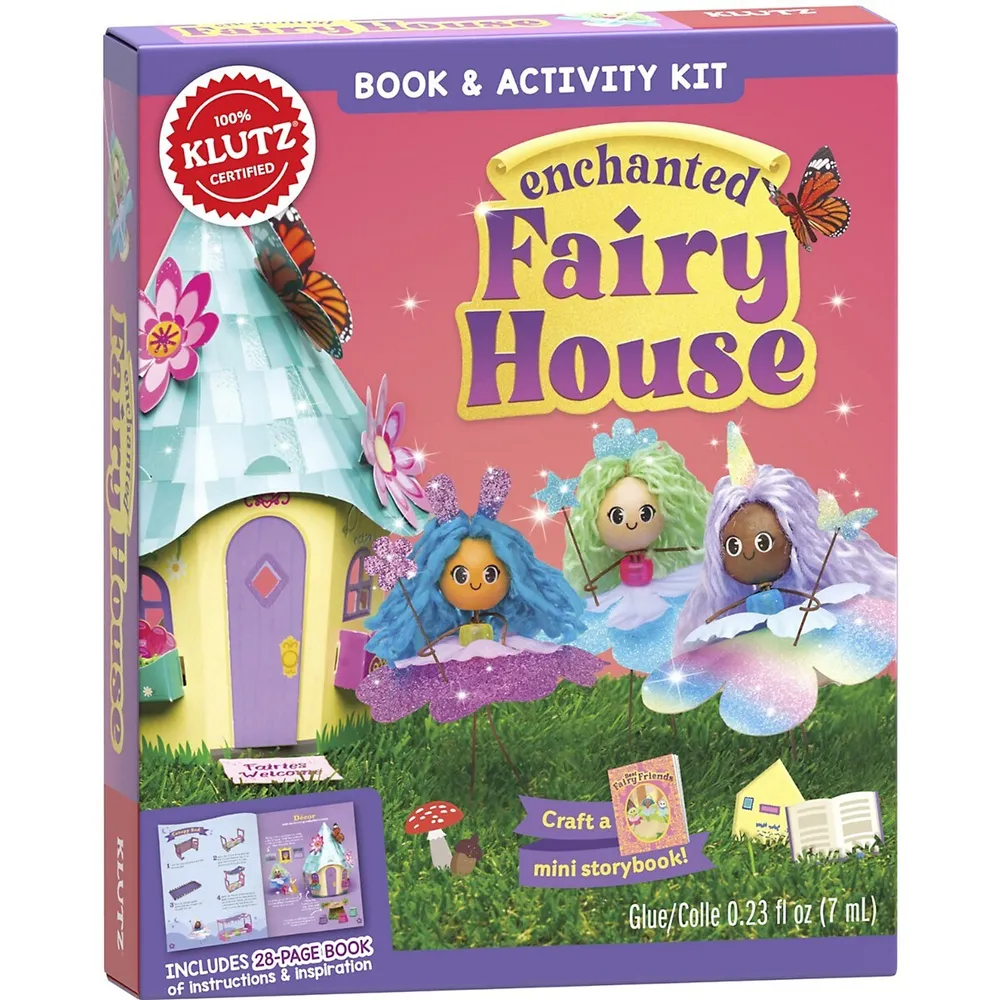 Enchanted Fairy House Book & Activity Kit