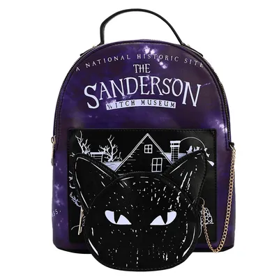Hocus Pocus The Sanderson Witch Museum Mini Backpack With Coin Pouch