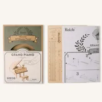 Grand Piano Tg402 3d Wooden Puzzle