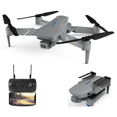 Foldable Rc Drone Quadcopter Rtf With 5g 4k Hd Camera Adjustment Angle Gps Wifi Fpv - E520s Pro