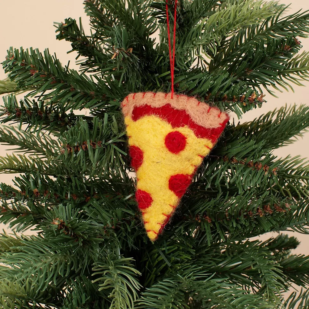 Felt Ornament - Pizza