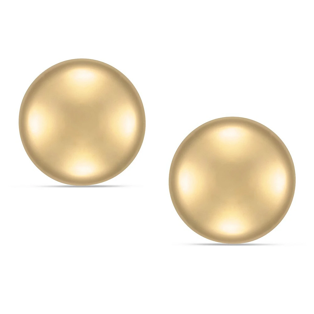 10kt 5mm Yellow Gold Ball Earrings