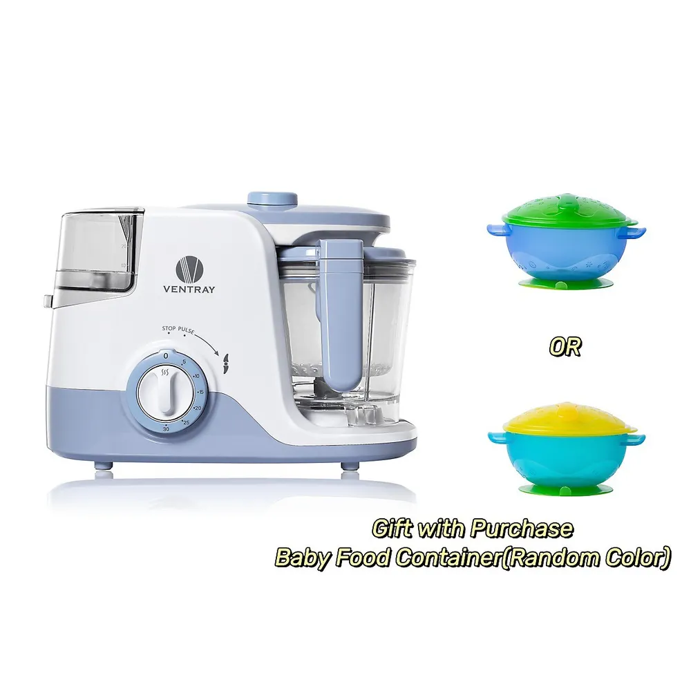 VENTRA Baby Food Maker for Twins & Triplets, All-in-one Large Capacity Baby Food  Processor