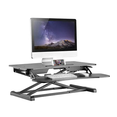 31.5" Wide Standing Desk Height Adjustable Computer Monitor Desk Ergo Riser Adr