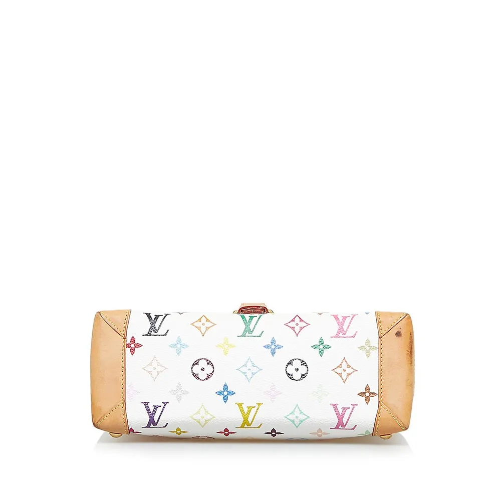 Louis Vuitton White Monogram Multicolore Eliza Bag