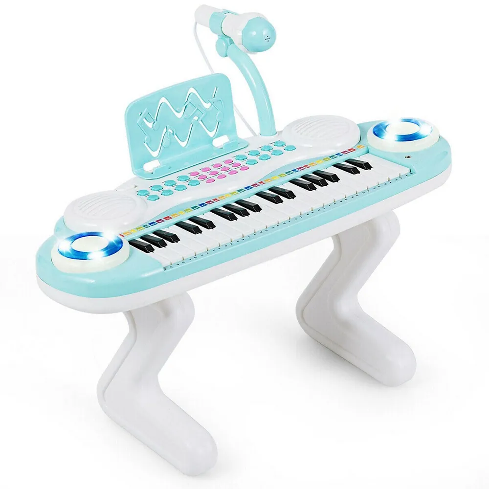 Gymax 37 Key Electronic Keyboard Kids Toy Piano MP3 Input with